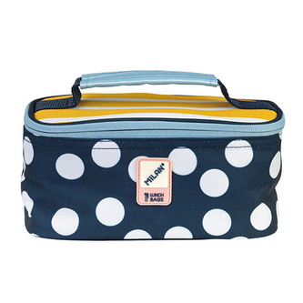 Taška na svačinu MILAN izotermický 1,5 l + 1ks box na svačinu Terrazzo Orange