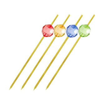 Napichovátka bambusová na jednohubky Perla 12 cm (100 ks v bal.)