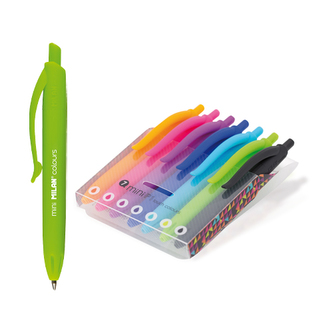 Pero kuličkové MILAN P1 Mini Touch Colours, sada 7 ks