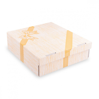 Krabice na dort celoplošný potisk 28 x 28 x 10 cm, 100 ks