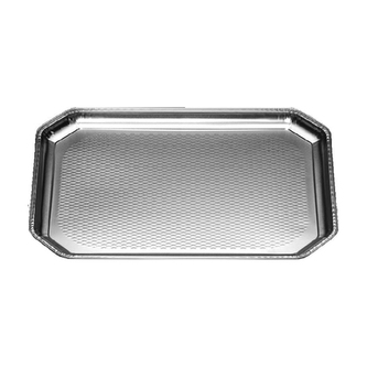 Podnos Alu hranatý 37,5 x 28cm, 50 ks