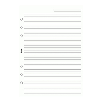 Náplň do diára Filofax Linajková/ biela, A5