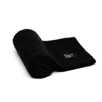 ESECO Pletená deka Black