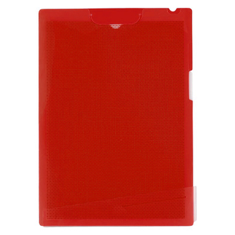 Podložka na psaní s klipem A4 červená FL - 130CH-E