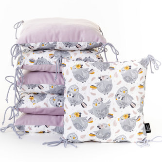 ESECO Polštářkový mantinel Owl princess