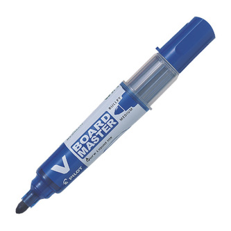 Popisovač na tabule, 2,3 mm, kuželový, PILOT, "V-Board Master", modrý