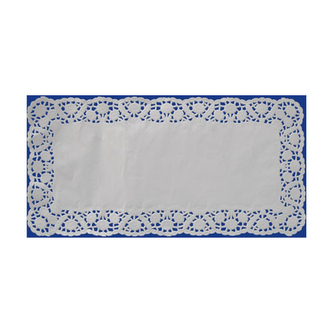 Krajky dekor. hranaté 15 x 24 cm (100 ks v bal.)