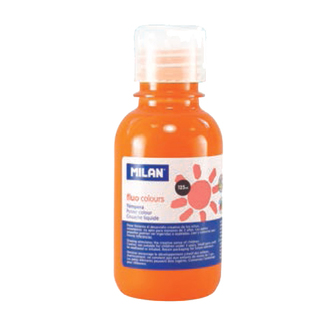 Barva temperová 125ml Fluo - oranžová