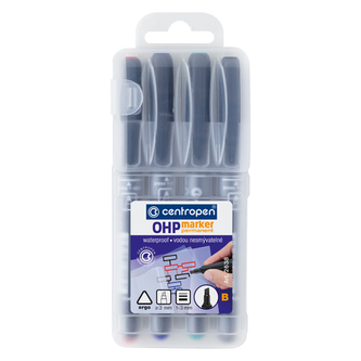 Popisovač  CENTROPEN 2638 - sada 4 ks