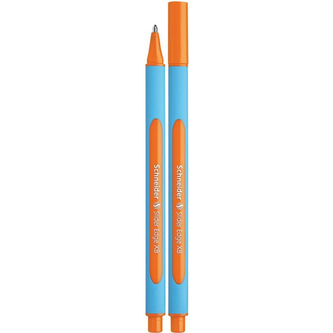 Kuličkové pero, 0,7 mm, s uzávěrem, SCHNEIDER "Slider Edge XB", oranžové