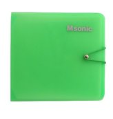 Pouzdro na 12 CD Msonik file compact 5512 modré/zelené