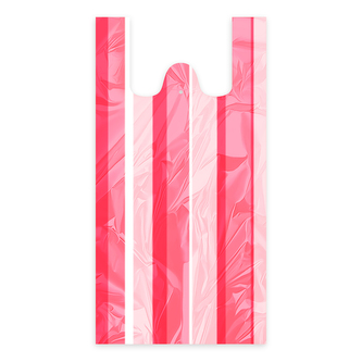 Taška 4 kg pruh. 25 + 12 x 45 cm (100 ks v bal.)