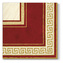 Ubrousky TaT 33x33cm Athena Dark Red