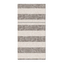 Kapsy na příbory PAW Airlaid 40x40 cm Linen Stripes Brown, 25 ks / bal