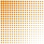 Ubrousky PAW L 33x33cm Fade Dots Orange