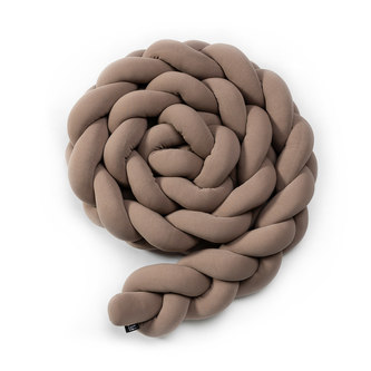 ESECO Pletený mantinel 220 cm Mocca