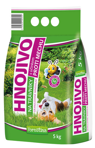 Hnojivo trávníkové proti mechu Standard 5 kg