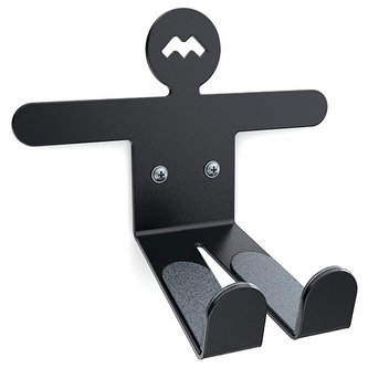 Nástěnný držák na kolo Meliconi, 489003, pevný, pedálový, univerzální, nosnost 30 kg, Made in Italy
