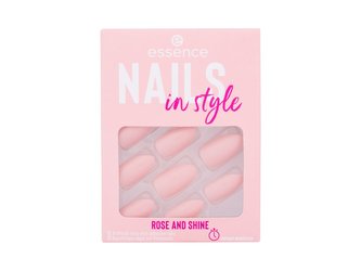 Essence Nails In Style Manikúra 12 ks 14 Rose And Shine pro ženy