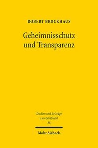 Geheimnisschutz und Transparenz