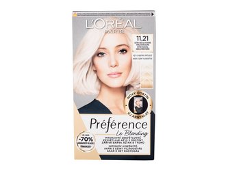 L'Oréal Paris Préférence Barva na vlasy Le Blonding 1 ks 11.21 Ultra Light Cold Pearl Blonde pro ženy
