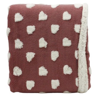 HOME ELEMENTS Beránková deka s jacquard vzorem 150 x 200 cm, 480 GSM