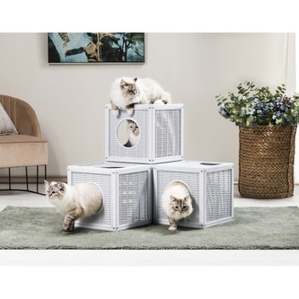 BAMA Prolézačka pro zvířátka QUBLO, barva hnědá