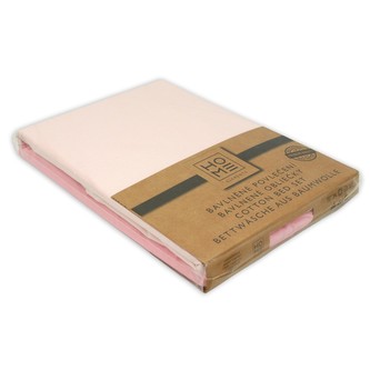 Povlečení- peřina 140 x 200   polštář 70x90 cm, bavlna 115 GSM, bílá   růžová