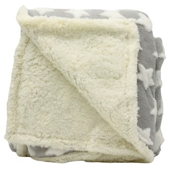 HOME ELEMENTS Beránková deka s jacquard vzorem 150 x 200 cm, 480 GSM