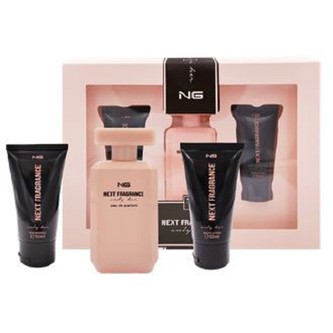 NG Dárková dámská sada eau de parfum 100ml, sprchový gel,tělové mléko 50ml,Next Frangrance