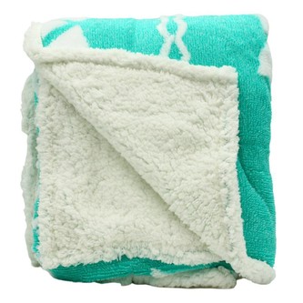 HOME ELEMENTS Beránková deka s jacquard vzorem 150 x 200 cm, 480 GSM