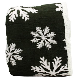 HOME ELEMENTS Beránková deka s jacquard vzorem 150 x 200 cm, 480 GSM