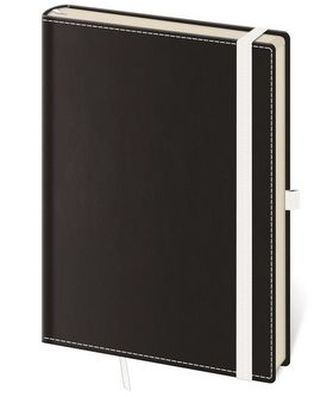 Zápisník - Black White - linkovaný M