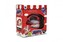 Žehlička malá plast 12cm na baterie se světlem v krabici 16x17x8cm