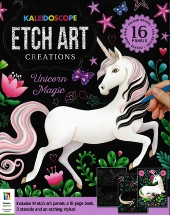 Kaleidoscope Etch Art Creations: Unicorn Magic