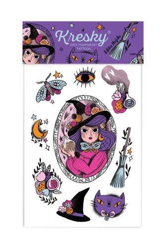 Kresky dočasné tetování - Čarodějnické