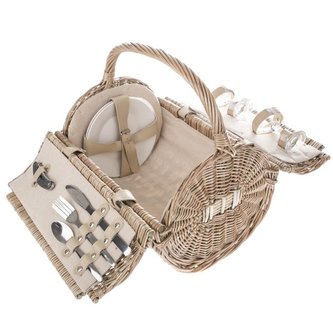 Proutěný piknikový koš pro 2 osoby, 0/4