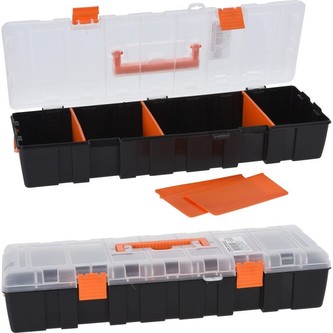 Organizér na šroubky do dílny 46 x 17 x 9 cm
