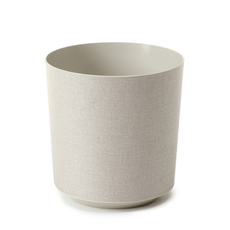 Plastový květináč Gama 195 mm, bavlna + t-k70 (08)