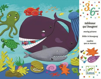 Djeco Pohyblivé obrázky - Zvířátka v přírodě