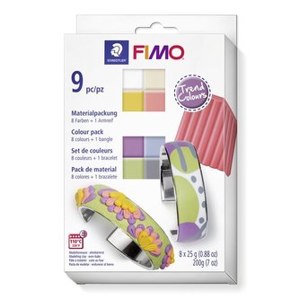 FIMO Soft sada 8+1 - trend colours