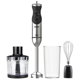 Tyčový mixér Solac, BA5611, Pro Chef, s příslušenstvím, 4 čepele z nerez oceli, funkce Turbo, 1500 W