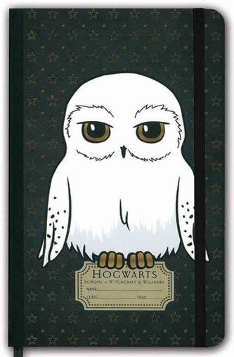 Poznámkový A5 blok Harry Potter: Hedvika 80 listů (A5 13 x 21 cm)