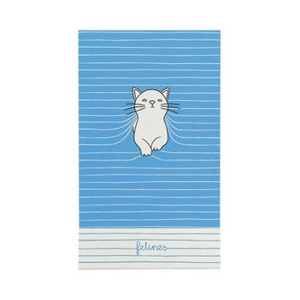 Notes - Purrrfect Place - Bold Blue