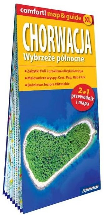 Comfort! map&guide Chorwacja 2w1 Comfort! map&guide Chorwacja 2w1