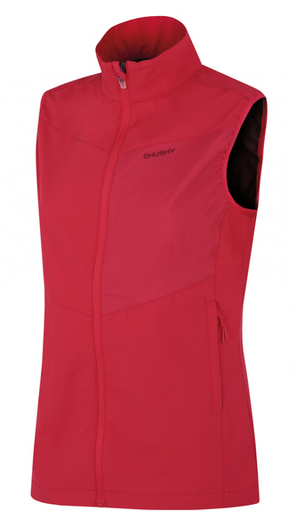 Dámská softshell vesta Salien L pink - XXL