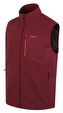 Pánská softshell vesta Salien M bordo - XXL