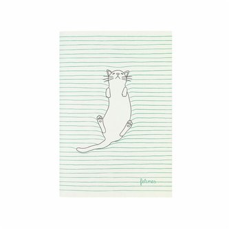 Mały Zeszyt - Feline Fine (Green)