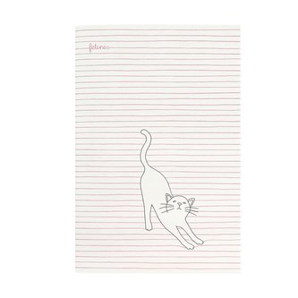 Średni Zeszyt - Stay Pawsitive (Pink)