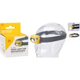 Čelovka nabíjecí USB 100 lm
